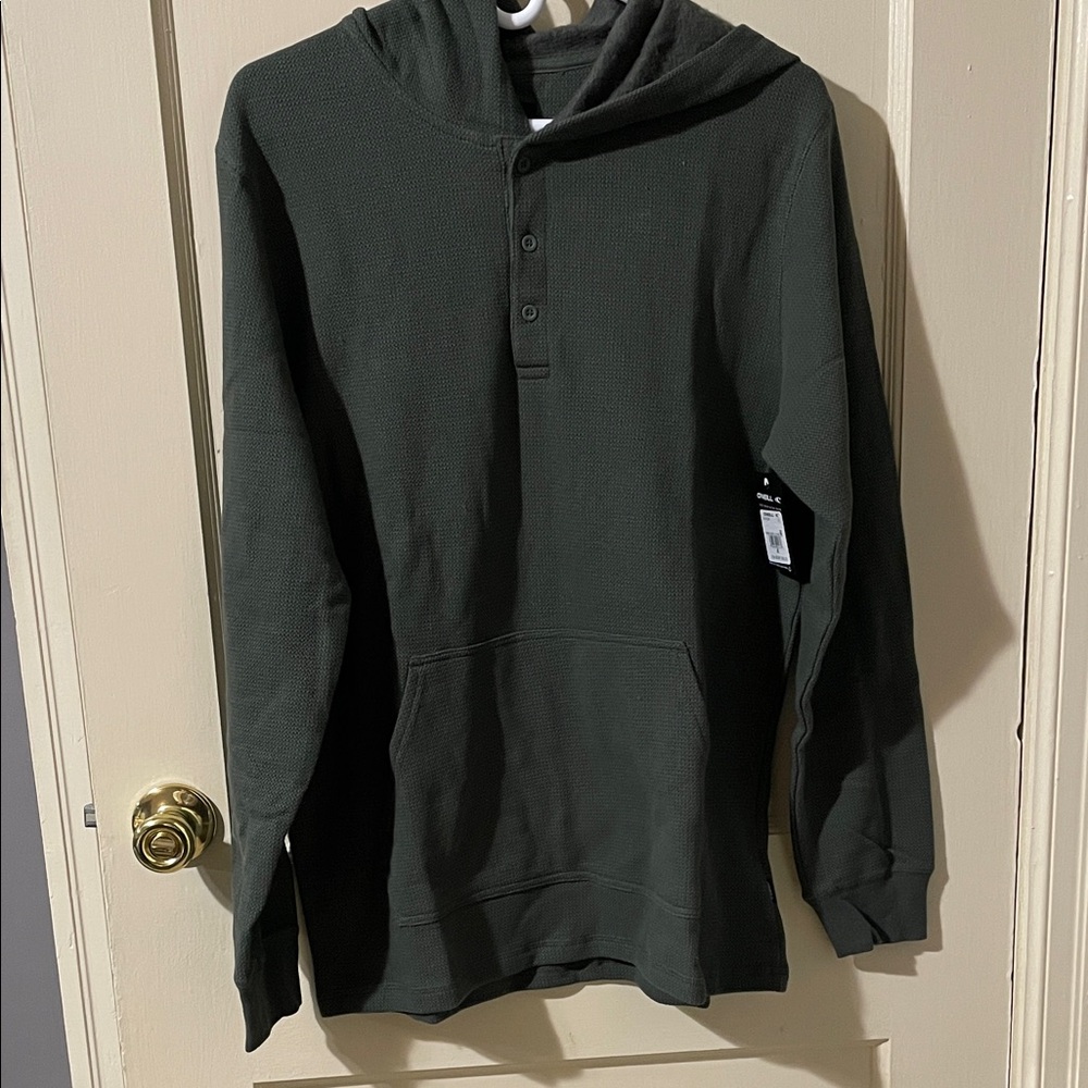 O’Neil Men's Dark Green Hoodie Shirt